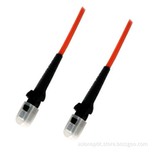 MTRJ Fiber-optic Patch Cable with Multi-mode 62.5/125μm Duplex and ST/SC/FC/L Connectors